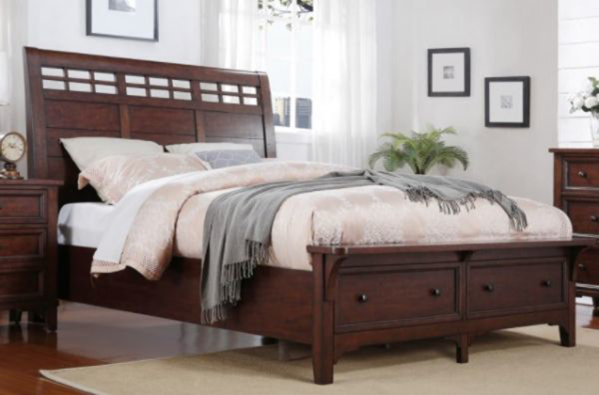 Picture of SLEIGH STORAGE KING BED