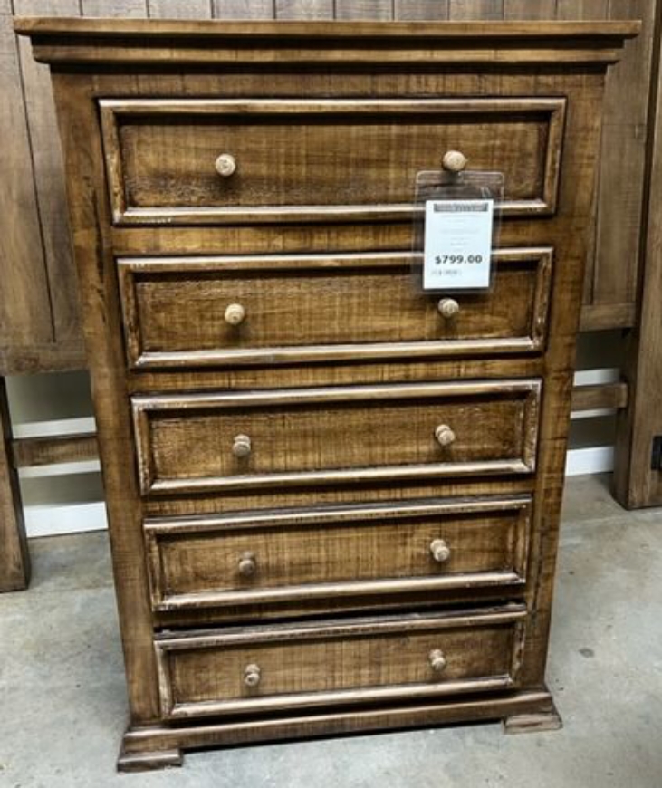 Picture of 5 DRAWER CHEST IN SMOKE