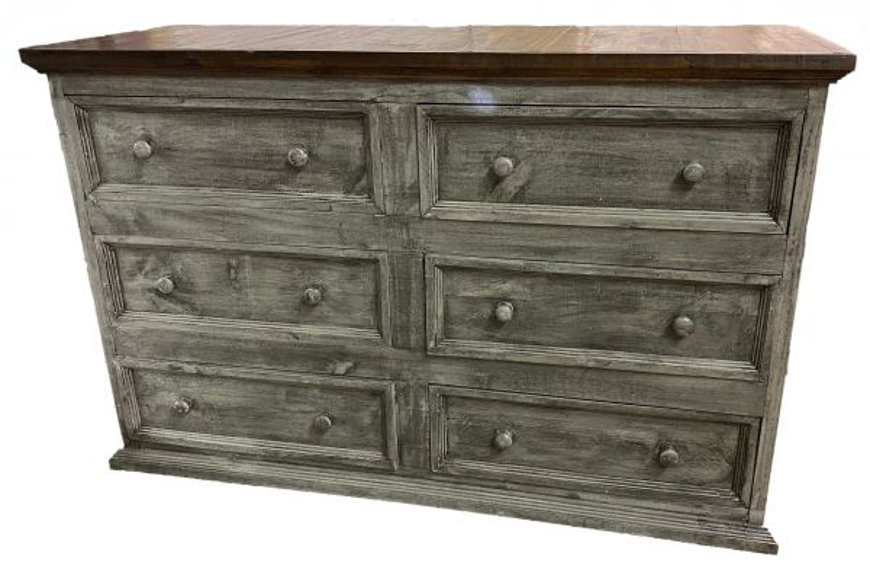 Gray clearance brown dresser