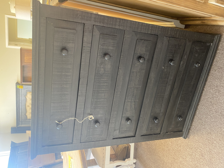 Picture of CHARCOAL 5 DWR CHEST WOODEN KN
