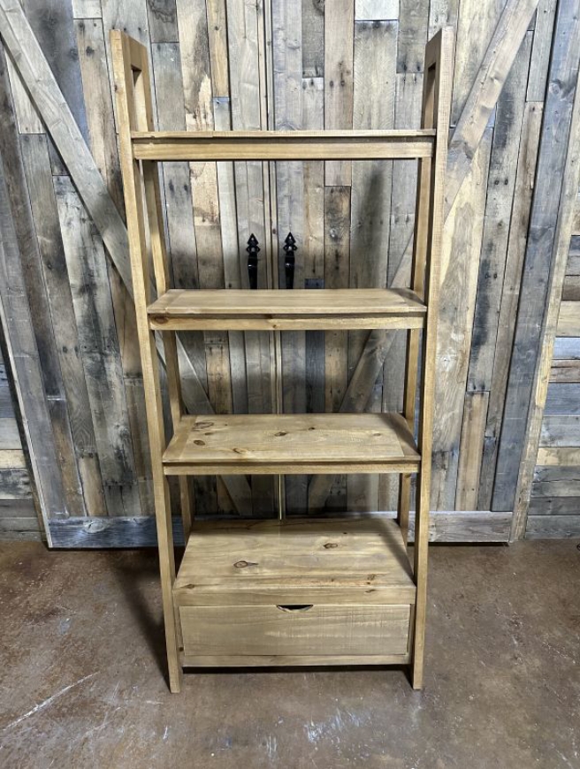 Picture of NATURAL BOOKCASE W/DWR