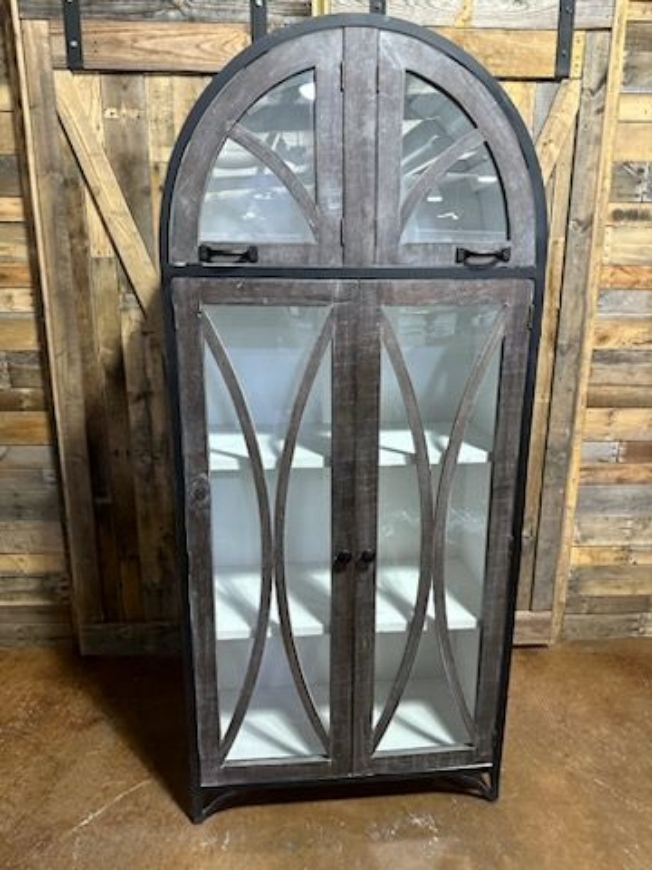 Picture of ALLY CURVED TOP VITRINE