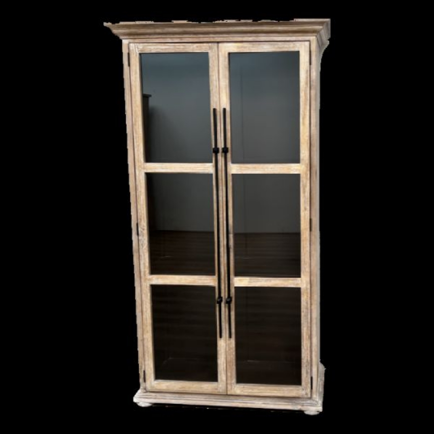 Picture of LT BARNWOOD ARMOIRE/BOOKCASE