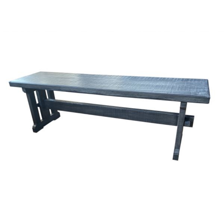 Picture of RUSTIC 5' THREE LINES BENCH GRAY - MD914