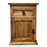 Picture of RUSTIC 1 DOOR 1 DRAWER GUN NIGHTSTAND - MD720