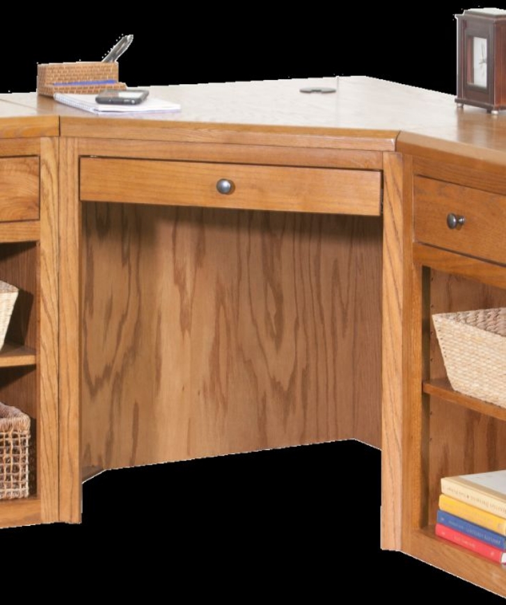 Picture of Oak Corner Desk