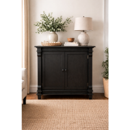 Picture of 2 DOOR DISTRESSBLACK BUFFET
