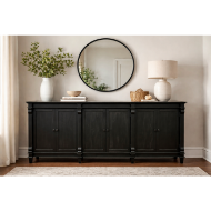 Picture of 6 DOOR DISTRESSBLACK BUFFET
