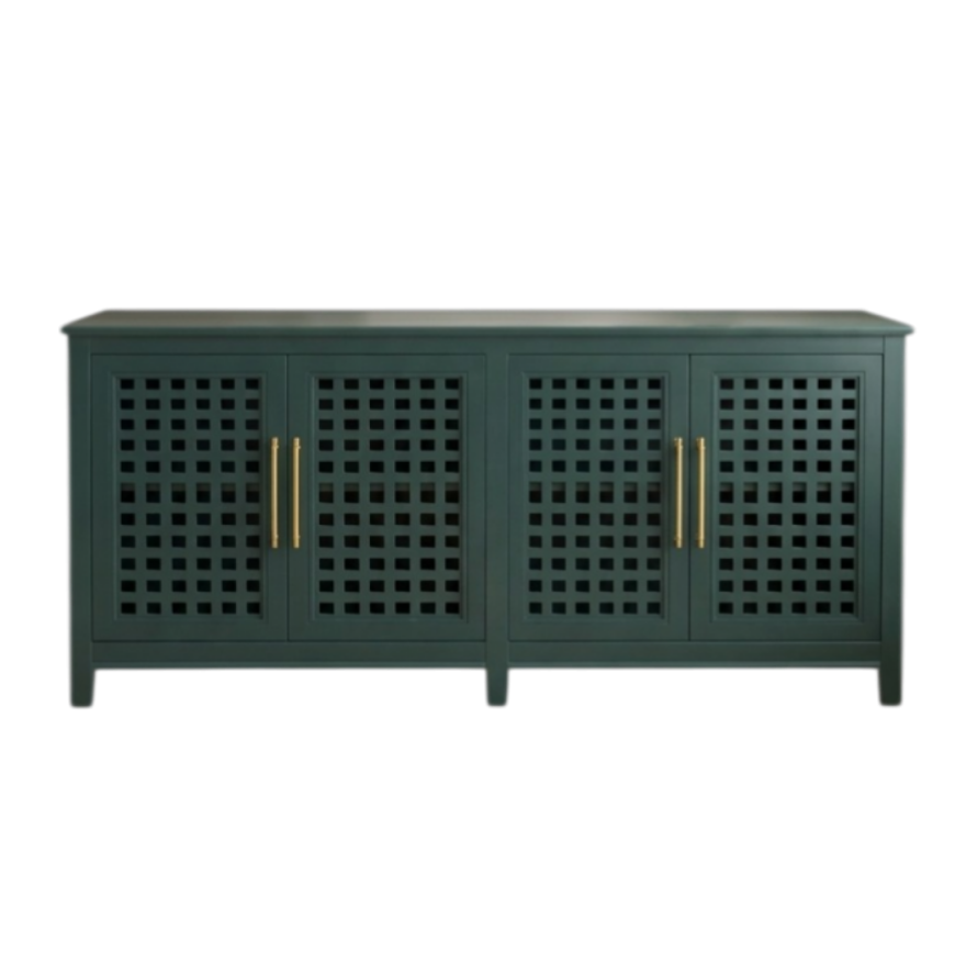 Picture of GREEN CONSOLE W/MIRROR