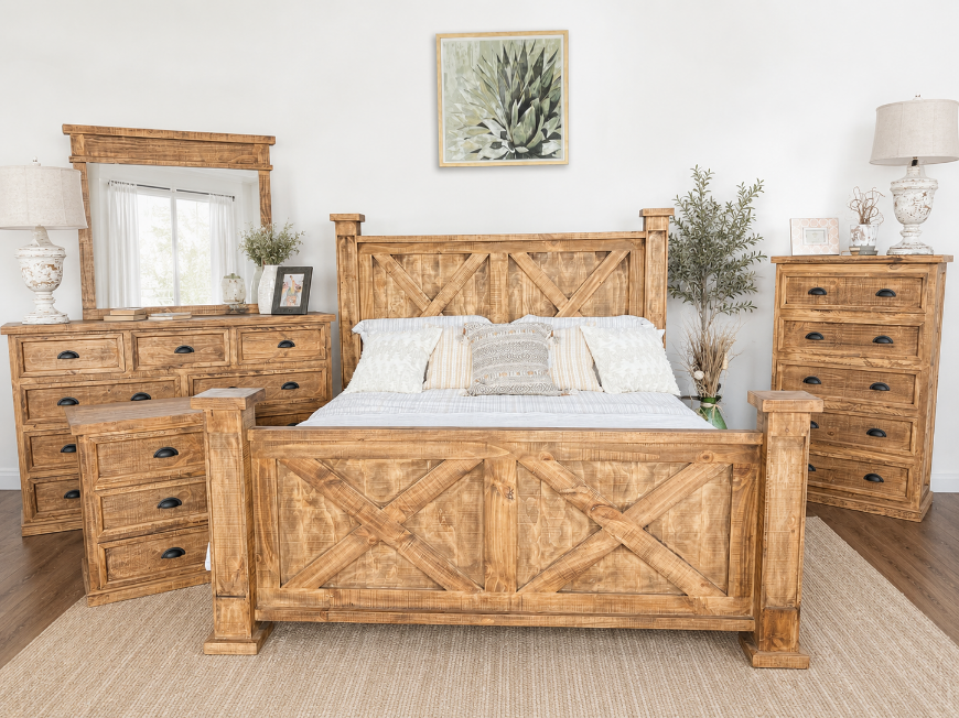 Picture of COLORADO KING SET - HONEY