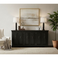 Picture of MIDNIGHT 6 DOOR NARROW CONSOLE