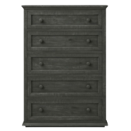 Picture of RUSTIC CHARCOAL 5 DRAWER CHEST - MD266