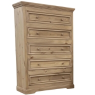 Picture of RUSTIC OASIS CHEST 5 DRAWER - MD45