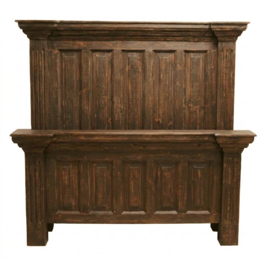 Picture of CLAUDIA KING BED - BROWN
