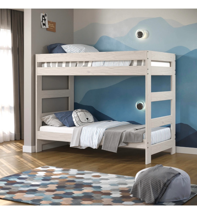 Picture of One-Piece Twin/Twin Bunk Bed w