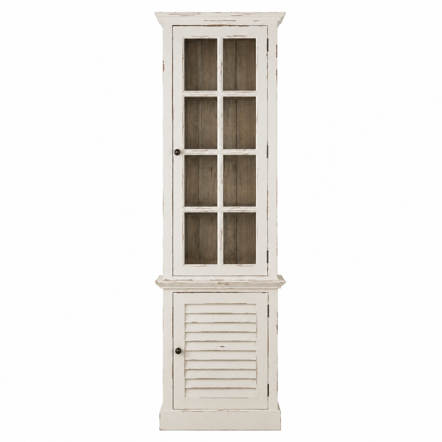 Picture of Cottage Tall Cabinet w/Glass