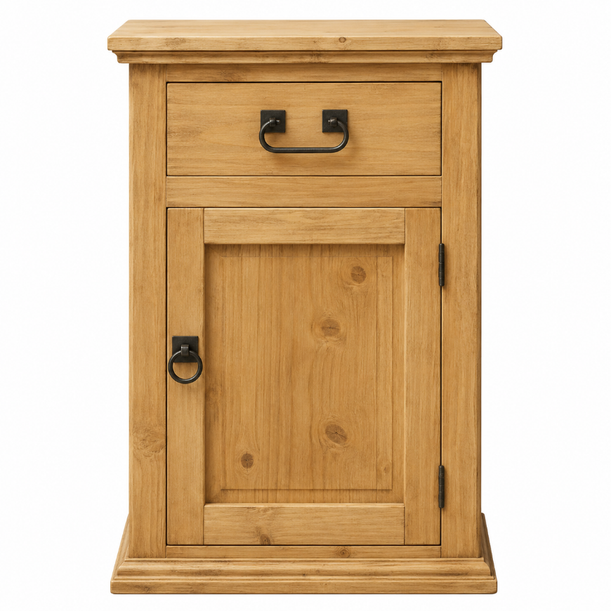 Picture of 1 DR 1 DWR GUN NIGHTSTAND R10