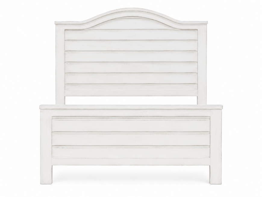 Picture of FROST WHITE Q CURVED RANCH BED