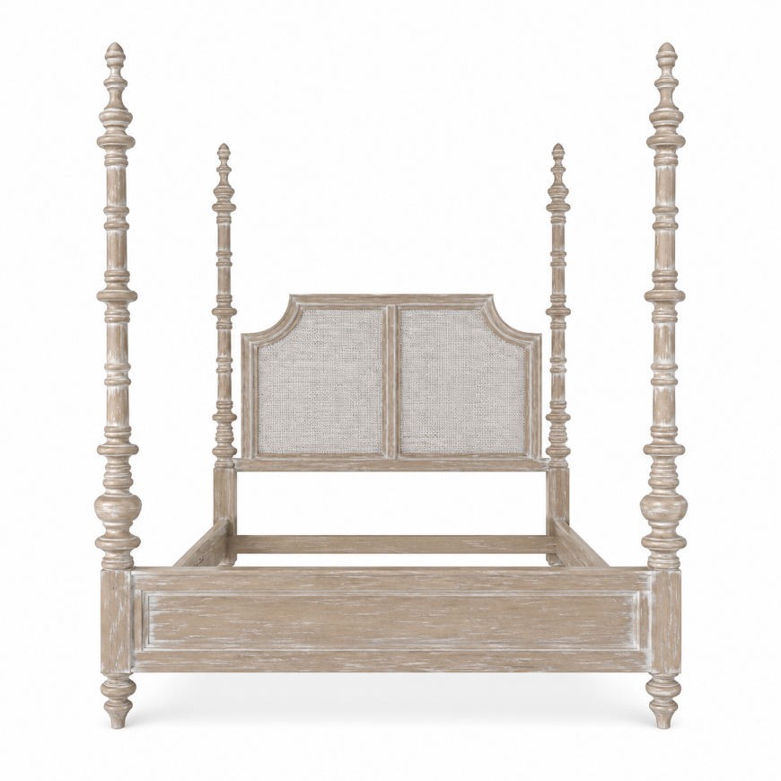 Picture of Savannah Rattan Queen Bed
