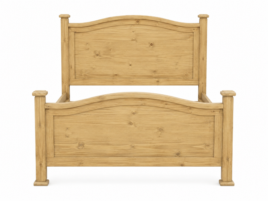 Picture of RUSTIC FULL BUDGET BED - MD742