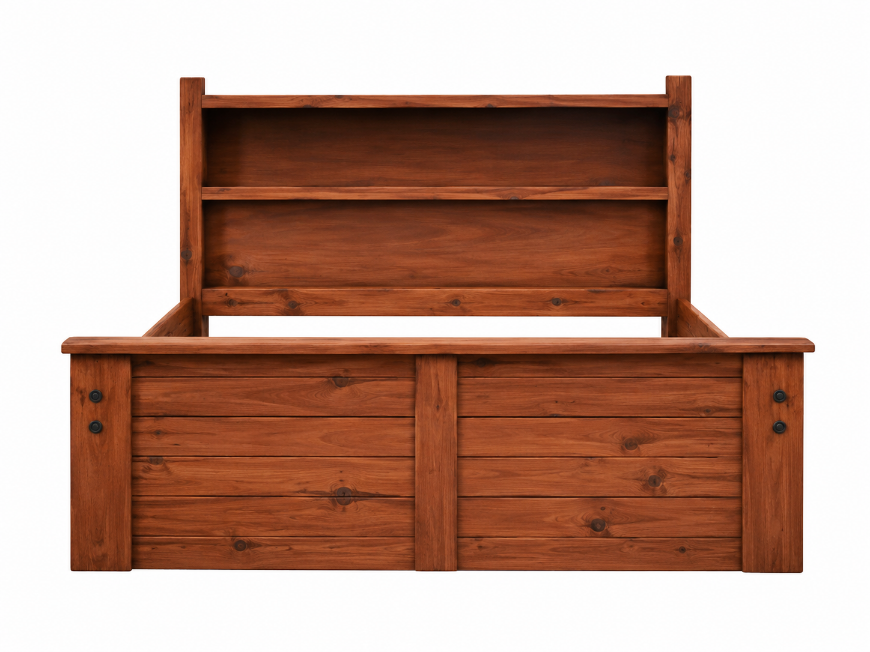 Picture of Full Bookcase Mates Bed