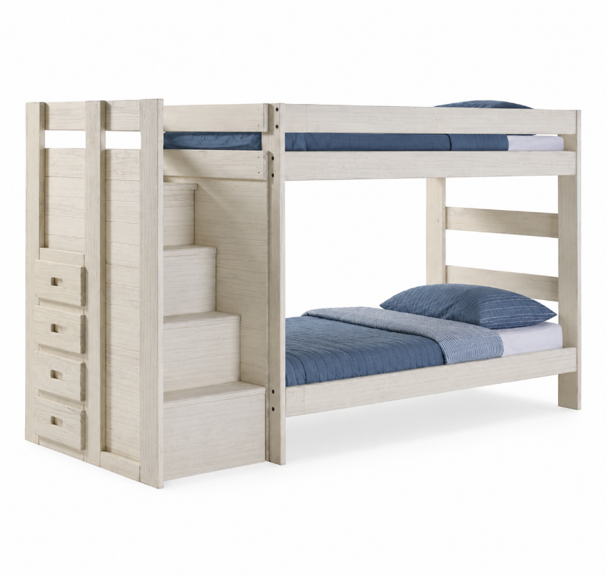 Picture of Twin/Twin Staircase Bunk Bed