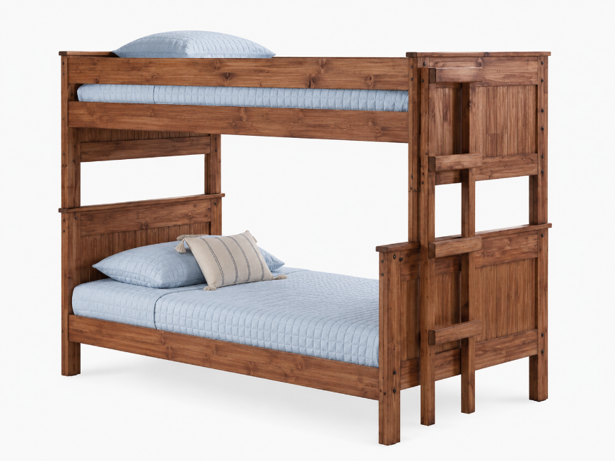 Picture of Twin/Full Stackable Bunk Bed w/Queen Rails