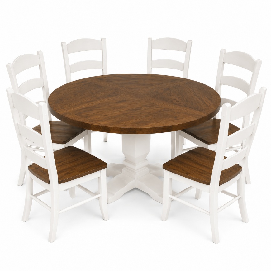 Picture of 60" GOUCHO TABLE & 6 CHAIRS