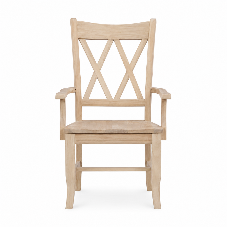 Picture of Double X Back Arm Chair